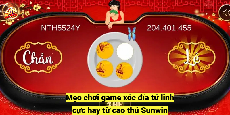 Mẹo chơi game xóc đĩa tứ linh cực hay từ cao thủ Sunwin