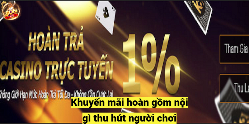 Khuyến mãi hoàn trả gồm nội gì thu hút người chơi?